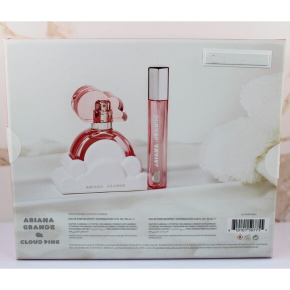 Ariana Grande Cloud Pink Perfume Gift Set – 30ml EDP + 10ml Travel Spray - Picture 6 of 7